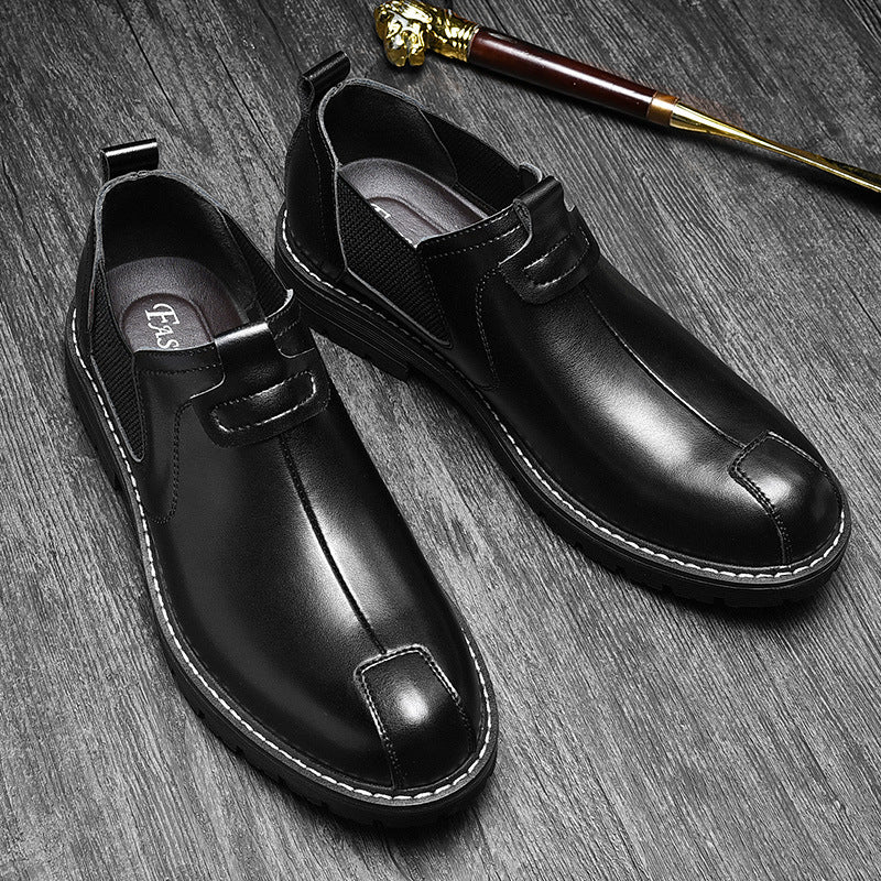 Men's Genuine Leather Loafers – Casual Comfort Shoes