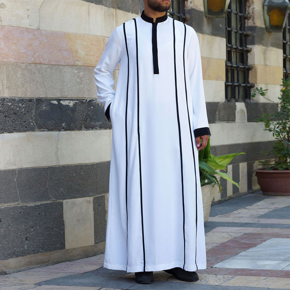 Men’s White Thobe – Premium Islamic Robe (Comfort Fit) 2026