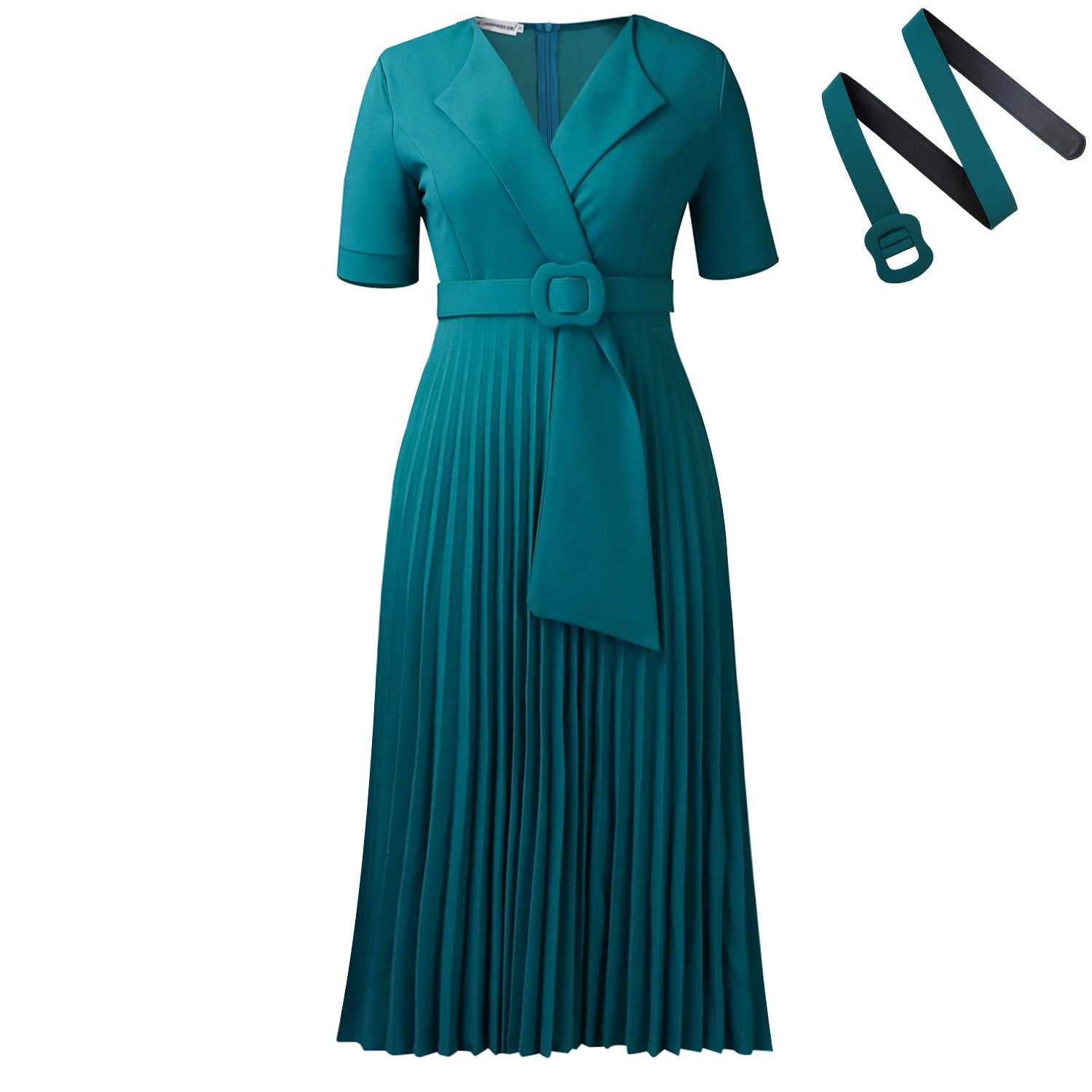 Women's Plus-Size High-Waisted African Dress