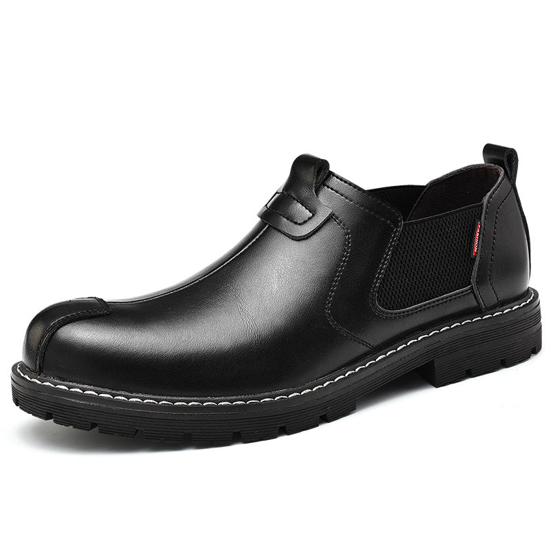Men's Genuine Leather Loafers – Casual Comfort Shoes