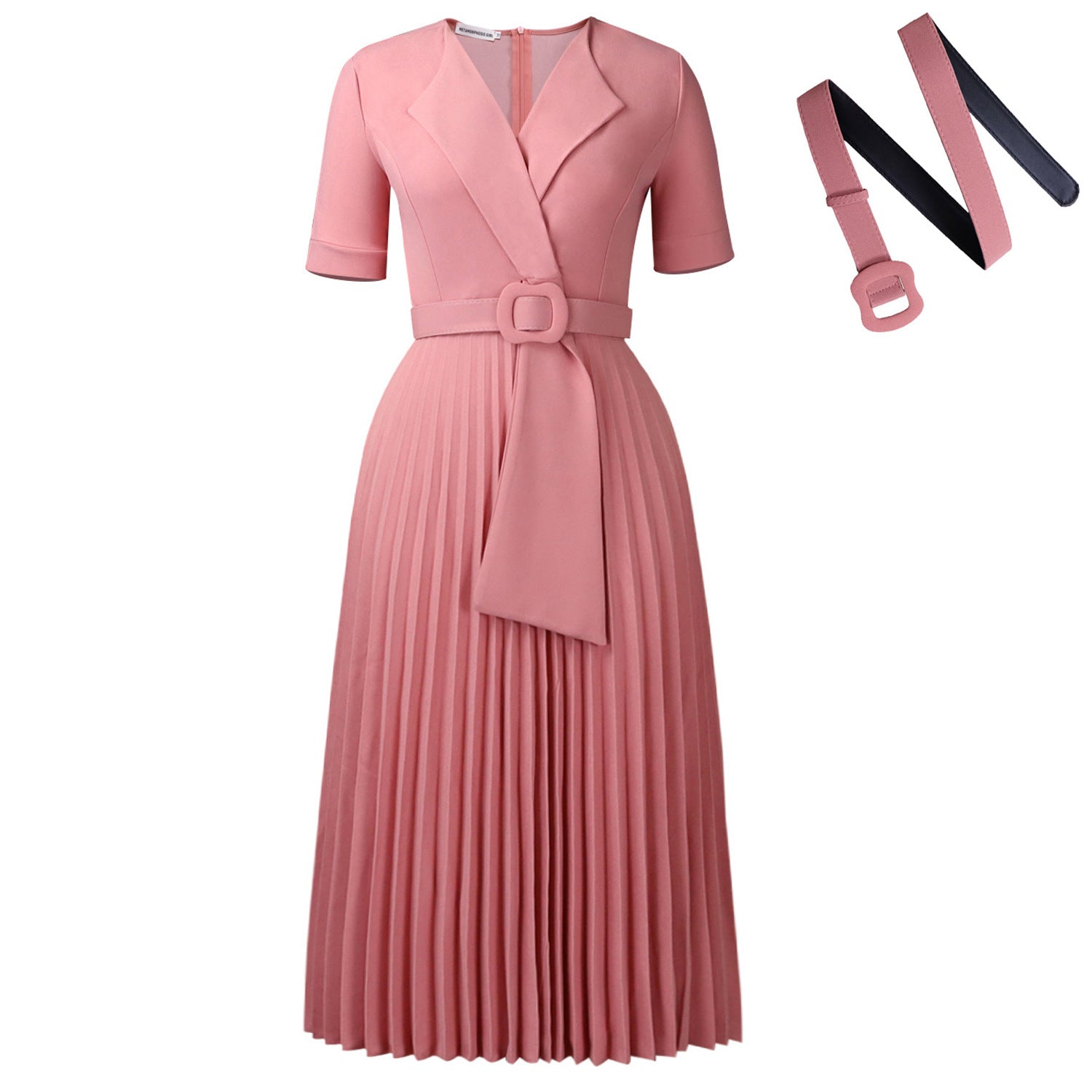 Women's Plus-Size High-Waisted African Dress