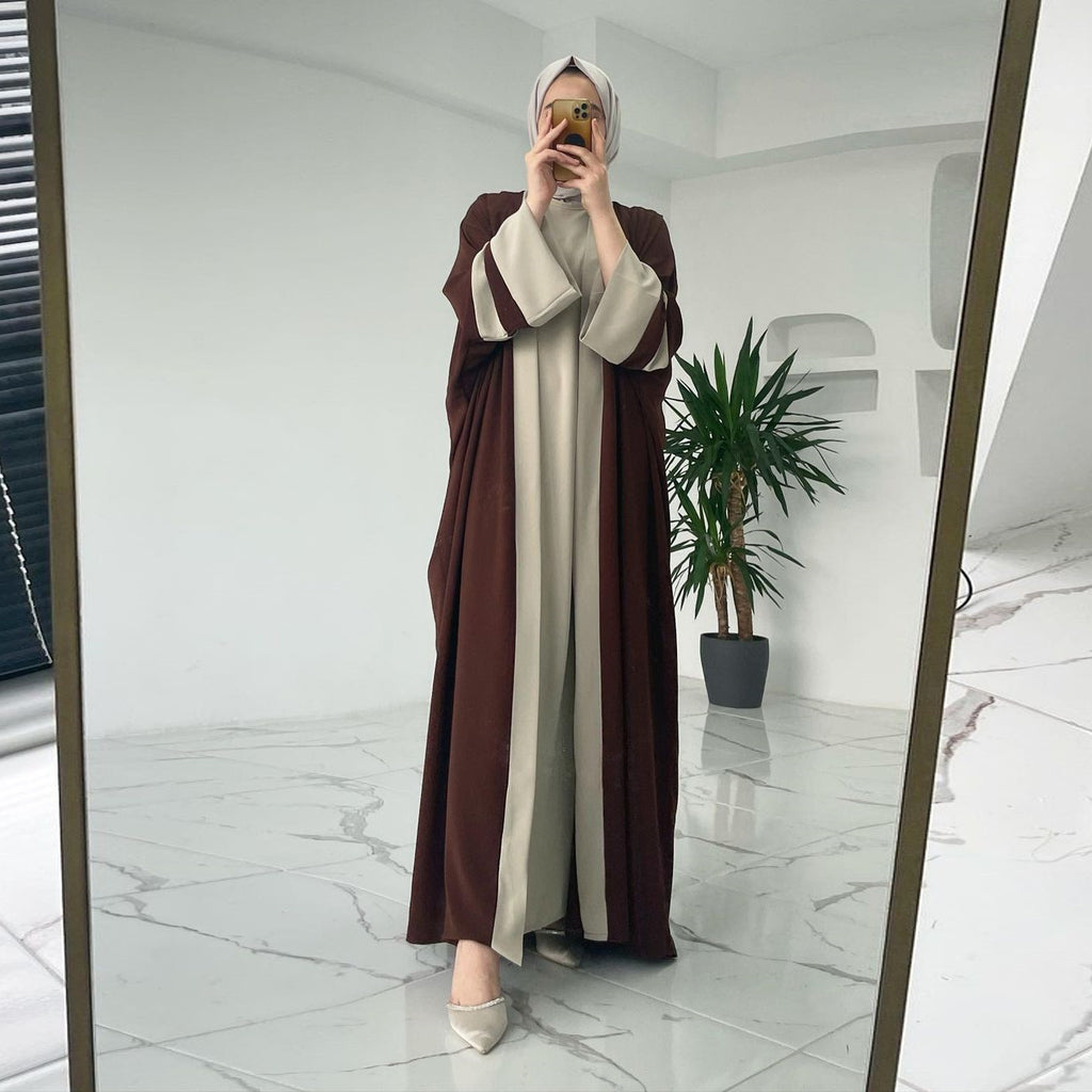 Women's Modest Two-Piece Maxi Dress Set 2026