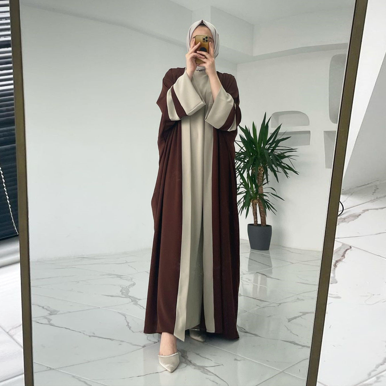 Women's Modest Two-Piece Maxi Dress Set 2026